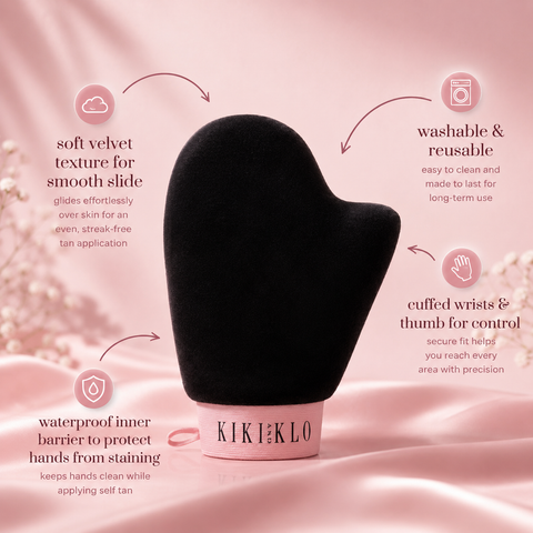 Velvet Tanning Mitt